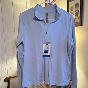Mondetta Sky Blue Half-Zip Top